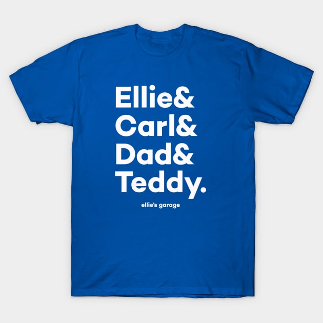 Garage Names T-Shirt by Ellie's Garage